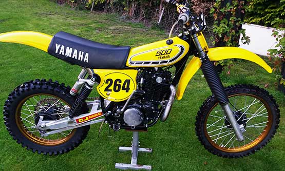 C J Yamaha Xt500 B Z S Racing Parts